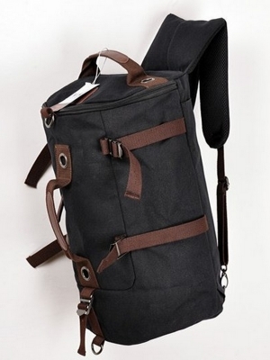 Сумка-рюкзак STALKER, черный, бренд Kansas