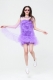 Платье Fluffy-Puffy фиолетовое, бренд Futur Outfit