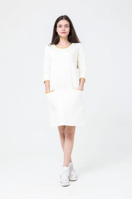 Платье Zara, белое